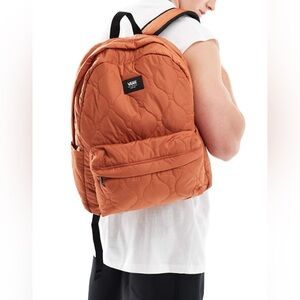 NWT Vans Old Skool Quilted Orange Backpack